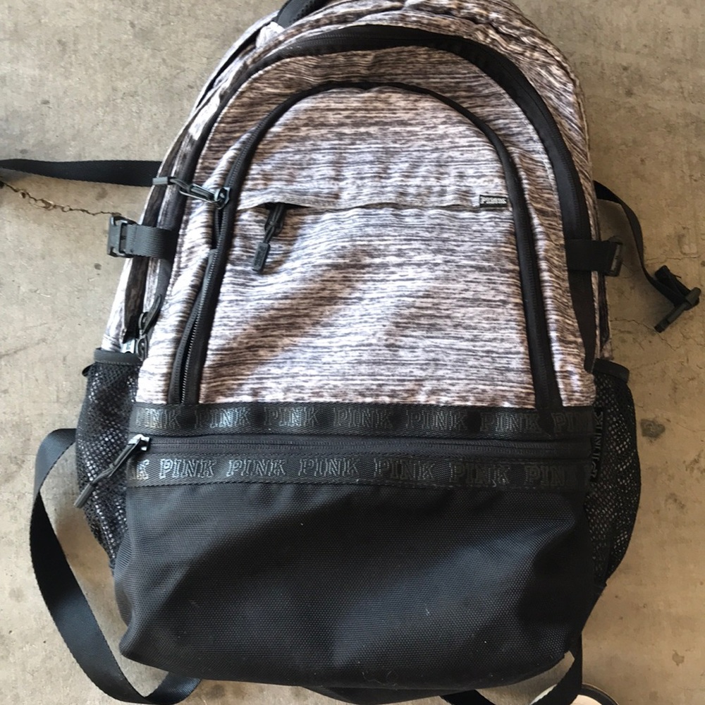 Pink backpack